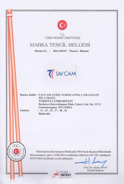 Marka Tescil Belgesi